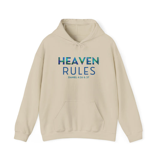 Heaven Rules Hoodie in Ocean