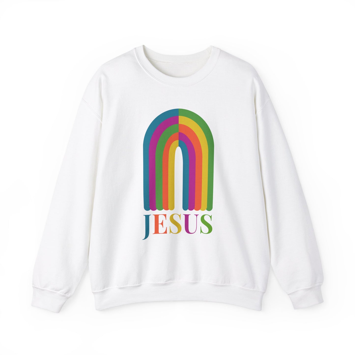 Jesus Rainbow Sweatshirt