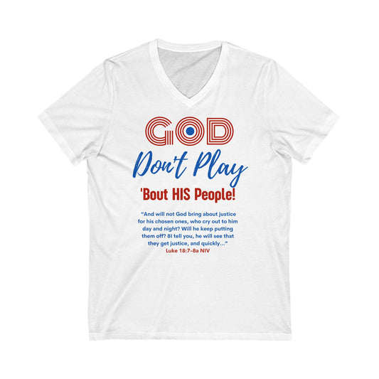 God Don't Play 'Bout HIS People Tee - Americana