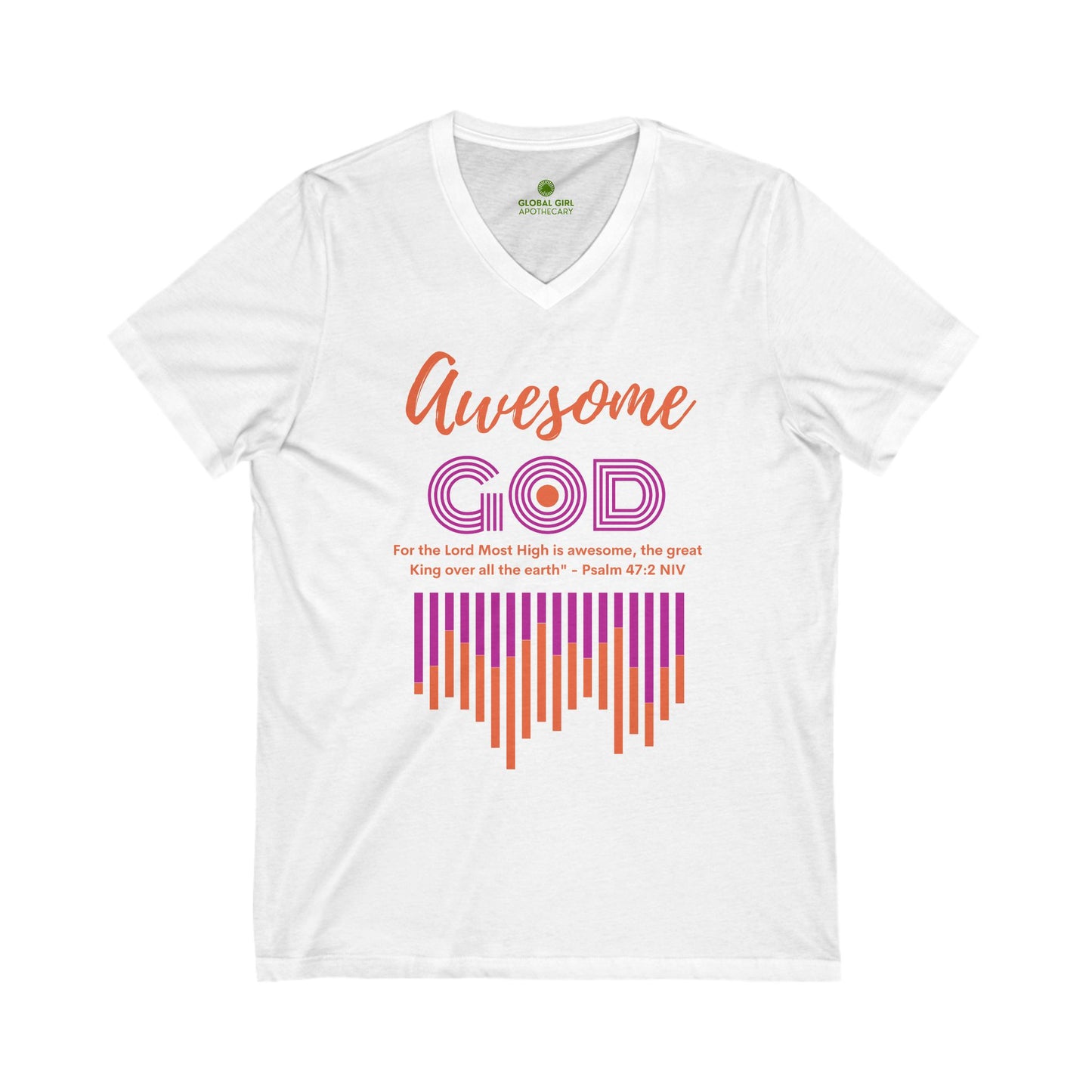 Awesome God V-Neck Tee