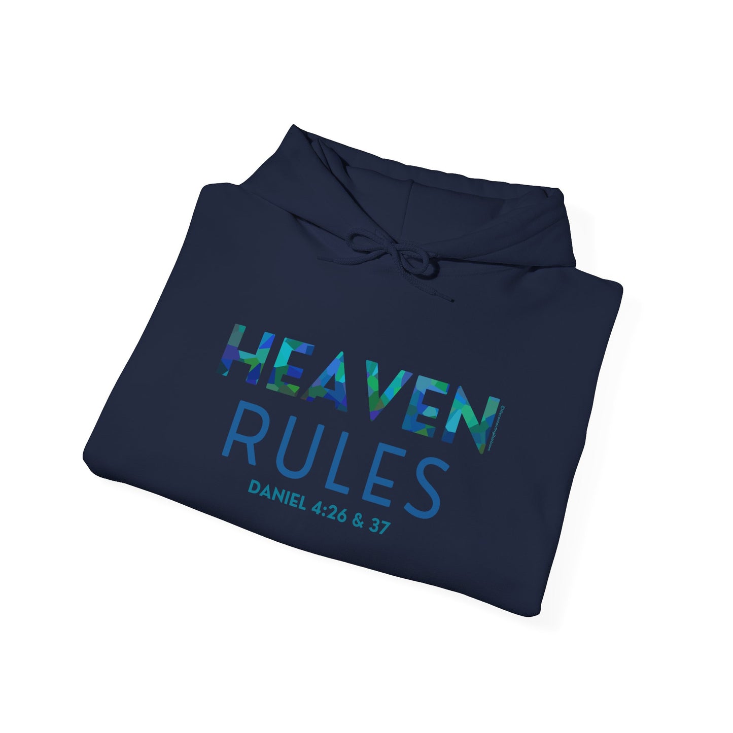 Heaven Rules Hoodie in Ocean