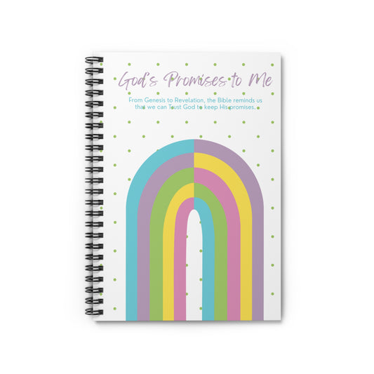 God's Promises To Me Spiral Notebook - Ice Cream