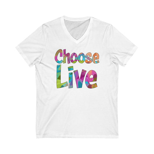 Choose LIVE V-Neck Tee