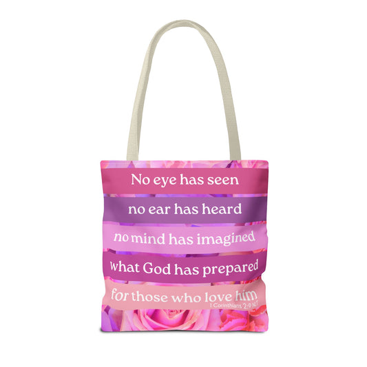 Great Things Tote Bag in Rose