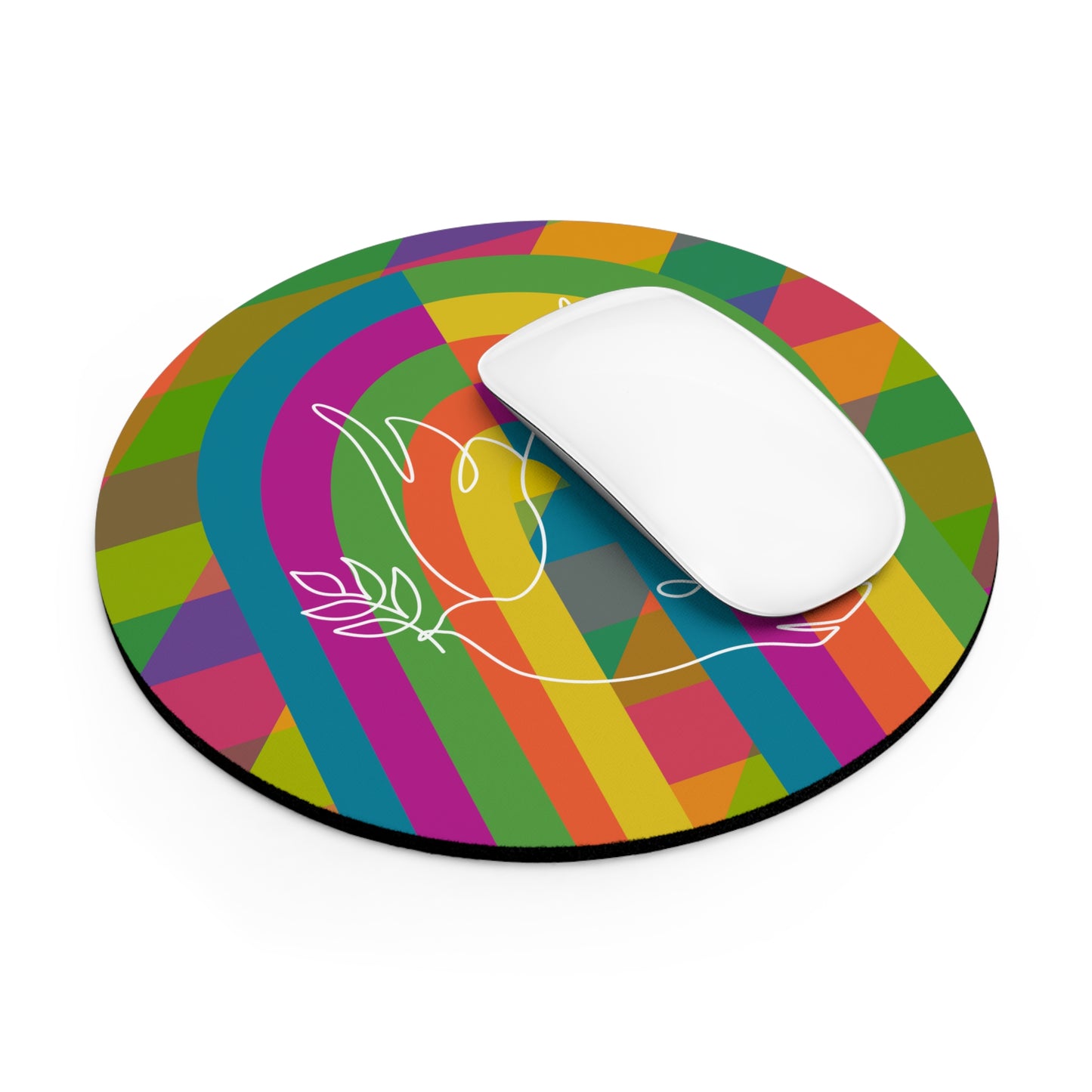 Peace Mouse Pad in Signature Palette